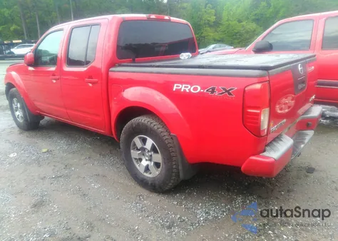 2011 Nissan Frontier Pro-4X z USA, uszkodzony, nr VIN 1N6AD0EV8BC404904